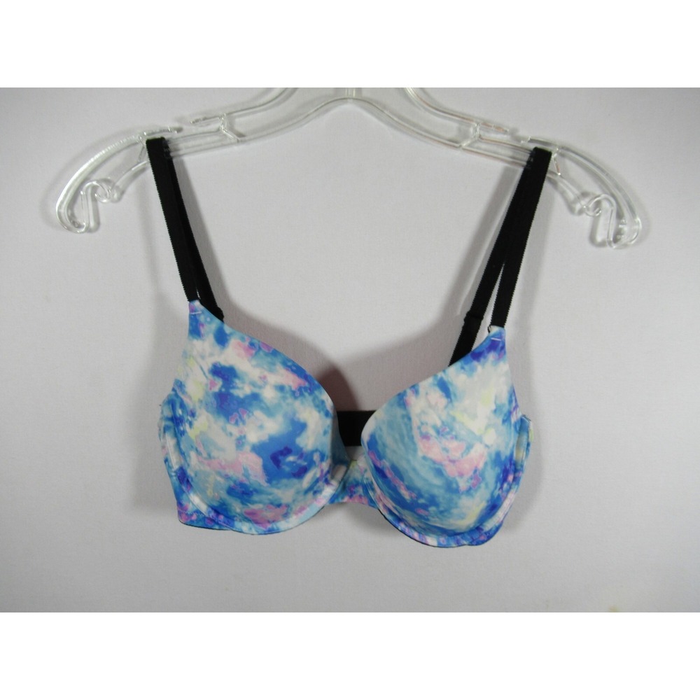 Victoria's Secret PINK Tie Dye Push Up Bra 34D Underwire
